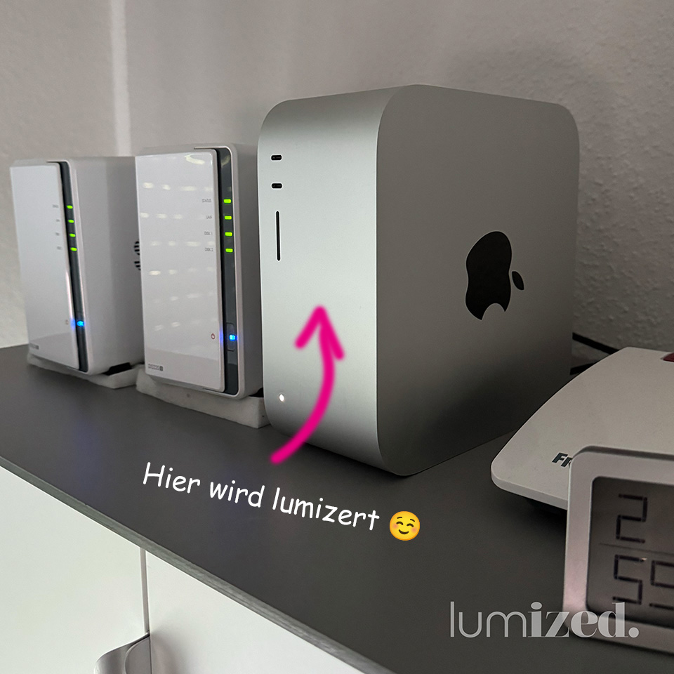 LUMIZED Render-Maschine — Mac Studio M1