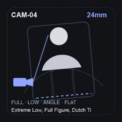 24mm — Extreme Low, Full Figure, Dutch Tilt