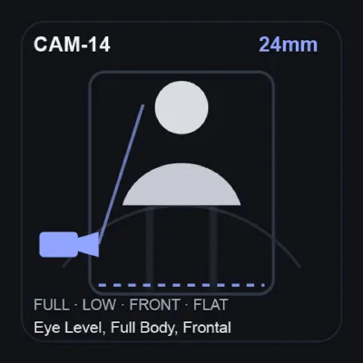 24mm — Eye Level, Full Body, Frontal
