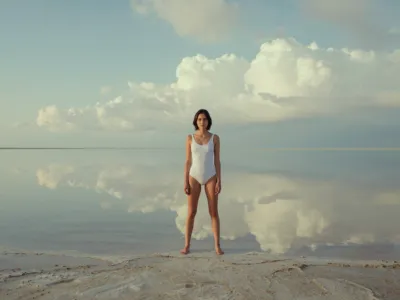 Mirror Tidal Flat — Ankle-Deep Still Water