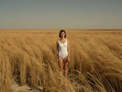 Prairie — Tall Golden Grass, Open Sky