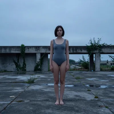 Cold Cinematic Urban Isolation — Blue Hour Ambient