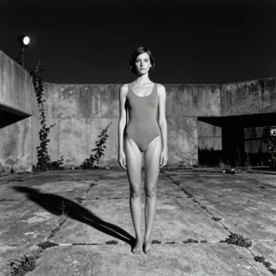 Helmut Newton — Direct Flash On-Location