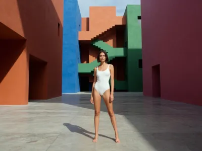 Monumental Color Architecture — Editorial