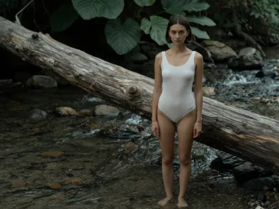 Rocky Stream — Matte Cinematic, Olive Taupe