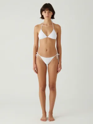 White Triangle Bikini + Tanga