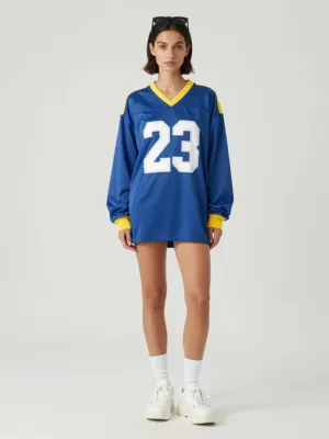 Sportswear — Nylon Blue, Oversized Fit