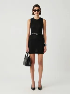 Mini Dress Look — Knit Dress & Accessories