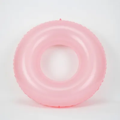 Pink Inflatable Pool Ring