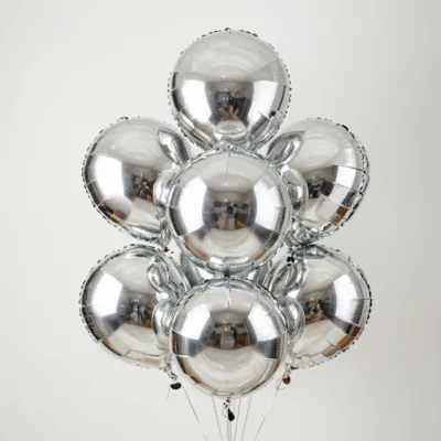 Chrome Mirror Balloons