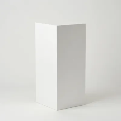 White Studio Pedestal