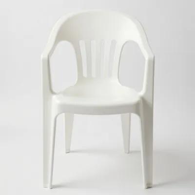 White Plastic Monobloc Chair
