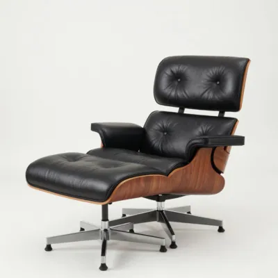 Eames Lounge Chair and Ottoman Set