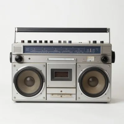 Boombox — Brushed Aluminium, Used