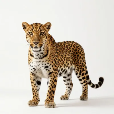 Leopard — Golden fur, black rosettes
